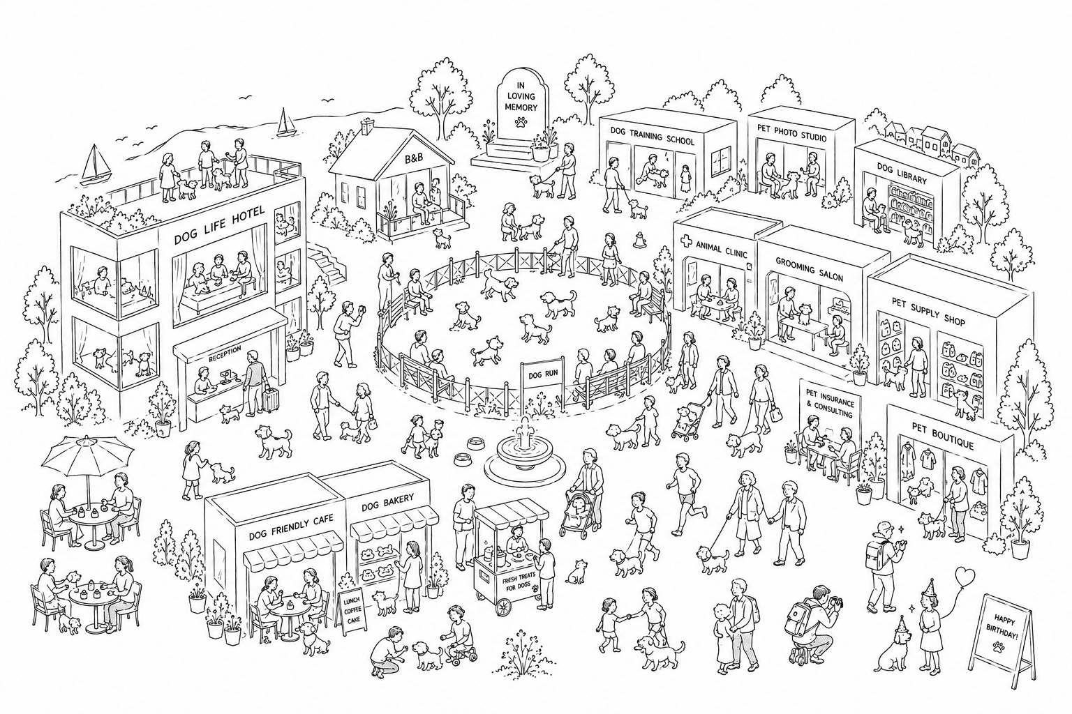 DogLife が描く、愛犬と暮らす街のイメージ