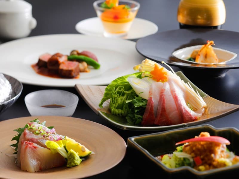 御食国・淡路島ならではの旬の食材を使用した美味しい＆ヘルシーな季節の味覚コース≪料理イメージ≫