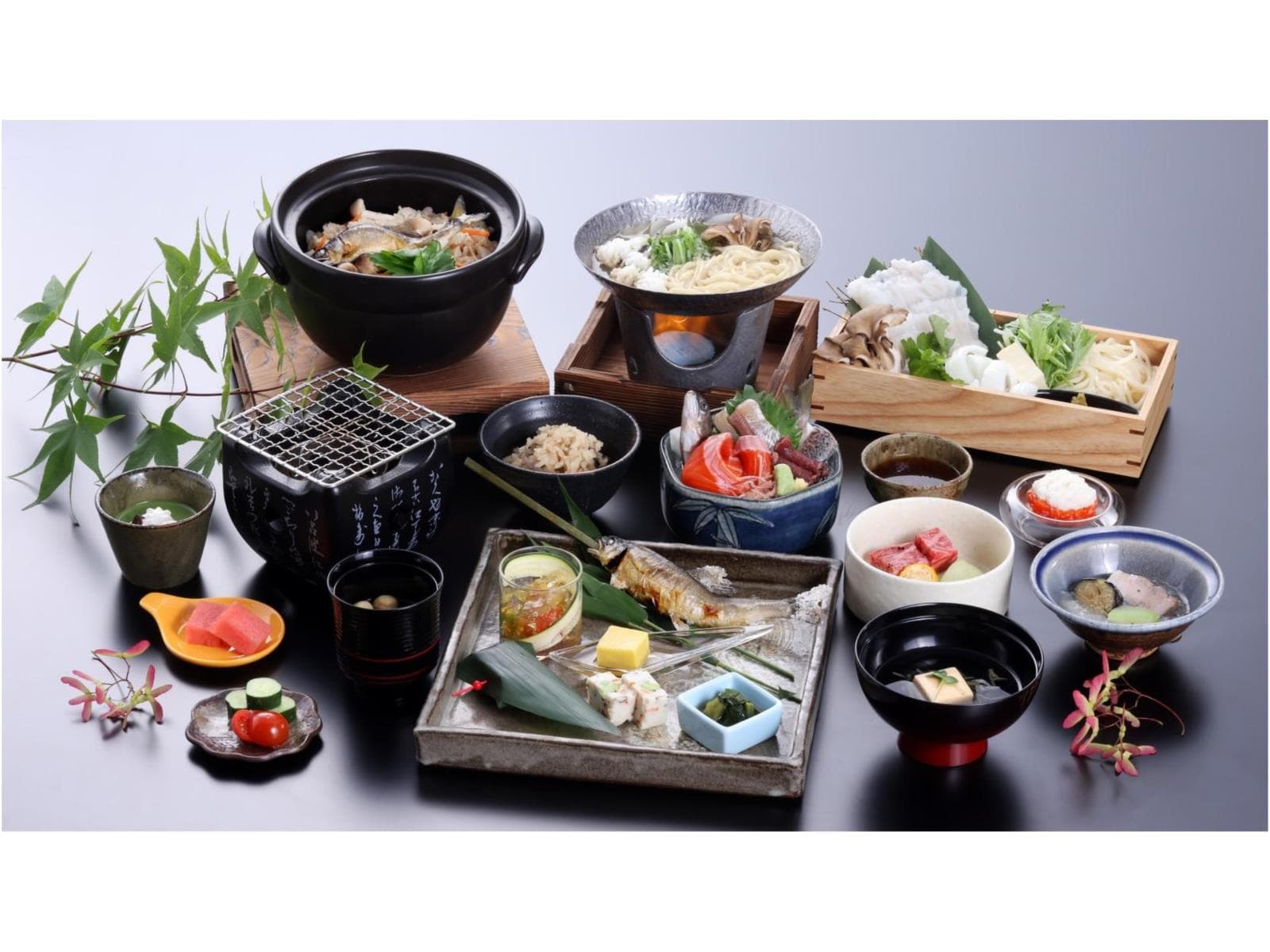 【夏の特選会席】 鮎づくしと極上鱧すきを愉しむ《玄関工事｜8／24～8／31限定》ドリンク1杯無料 画像3