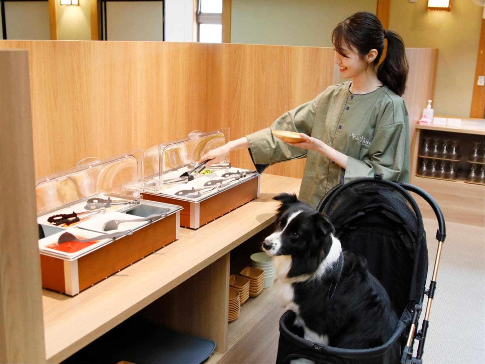 【牛しゃぶ鍋】当館自慢のご夕食を愛犬と楽しむ癒し旅＜■牛しゃぶ鍋＆ハーフビュッフェ＞ 画像3