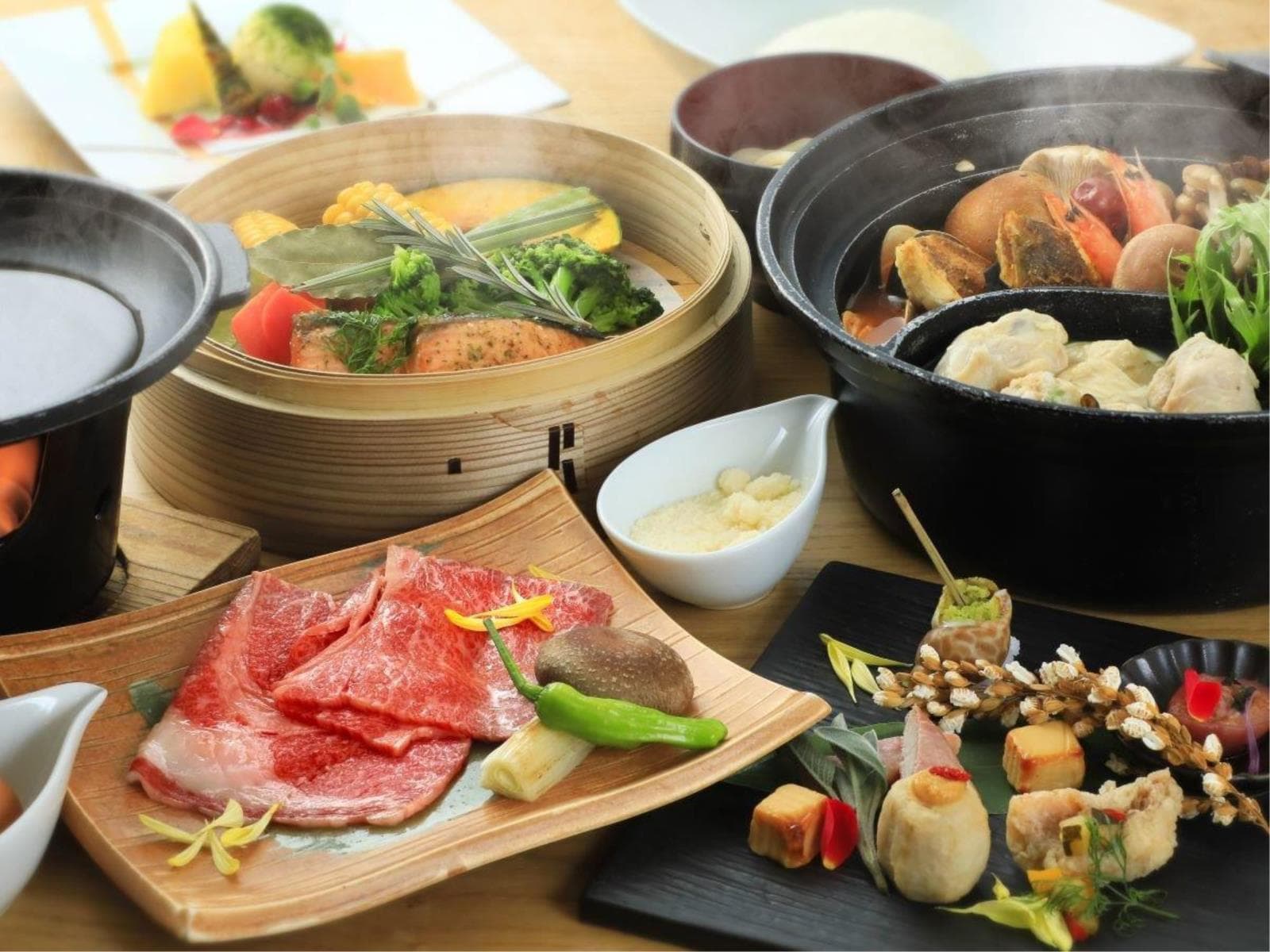 【早期割×特選鍋御膳】夕食無料アップグレード＆愛犬利用料無料！愛犬との温泉旅をお得に＜□特選鍋御膳＞ 画像2