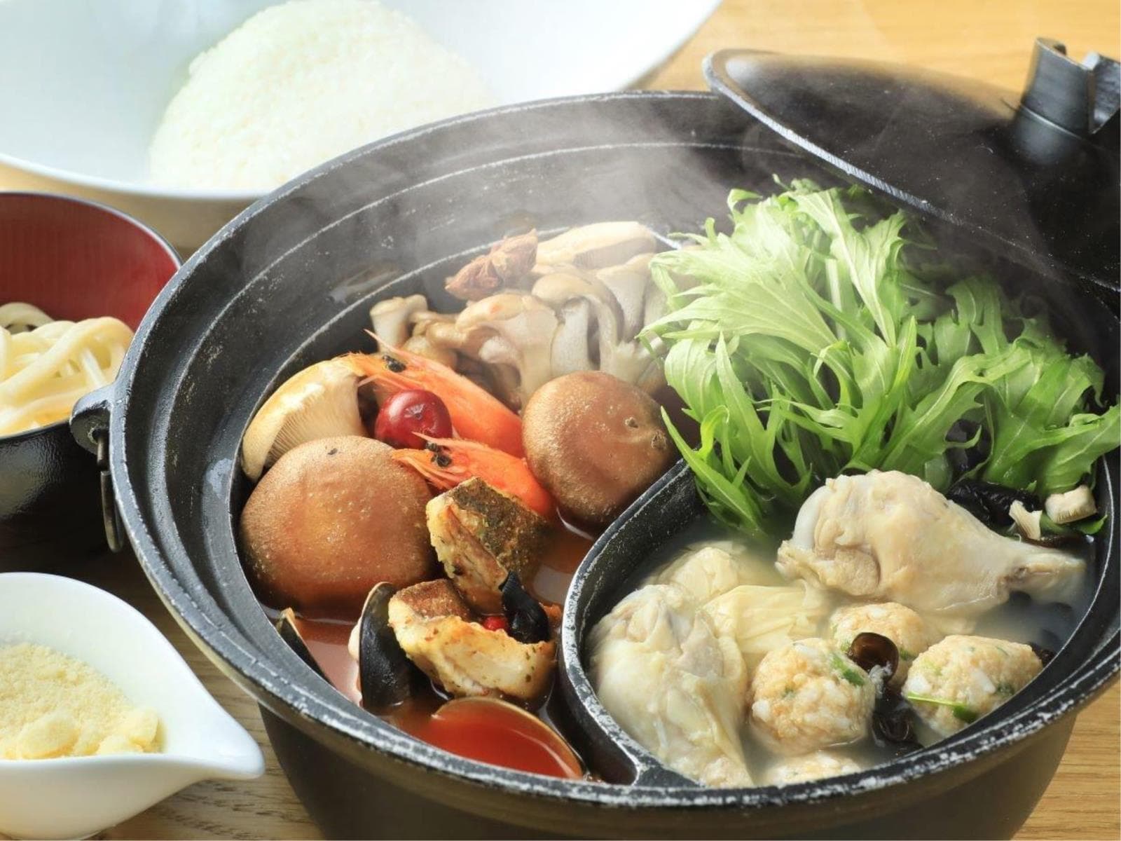 【夕食のみ】朝は愛犬とゆっくり過ごしたい方や日光観光を楽しみたい方にオススメ＜☆基本鍋御膳＞ 画像2