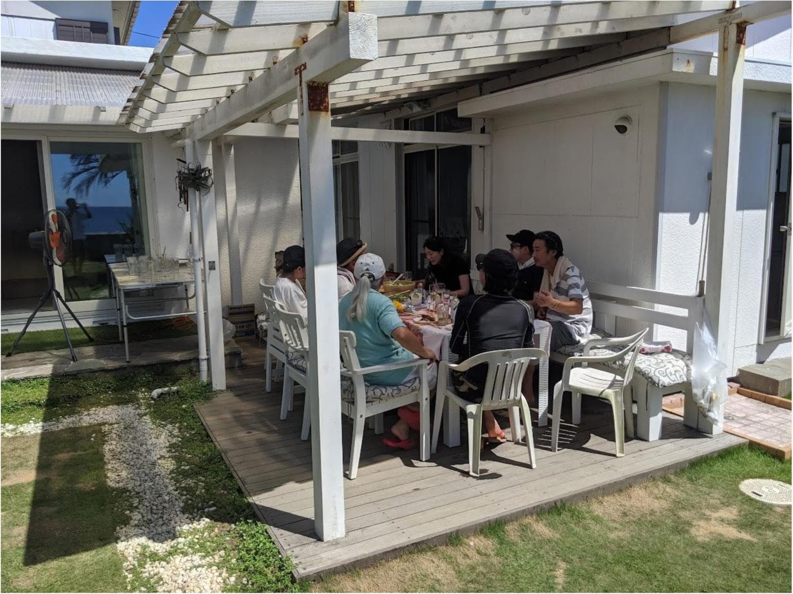 ワンちゃんと一緒のお泊り！屋根付きのウッドデッキで海や星を眺めながらBBQ＆お鍋パーティ！ 画像2