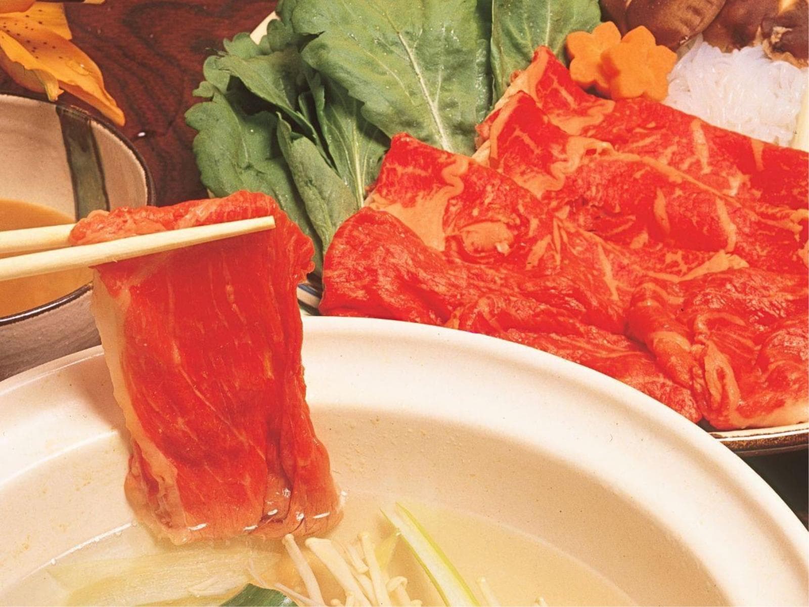 【美食福井～グルメ旅】活あわび踊り焼き＋若狭牛しゃぶしゃぶ「贅沢会席」《ペットOK半個室食事処》 画像1