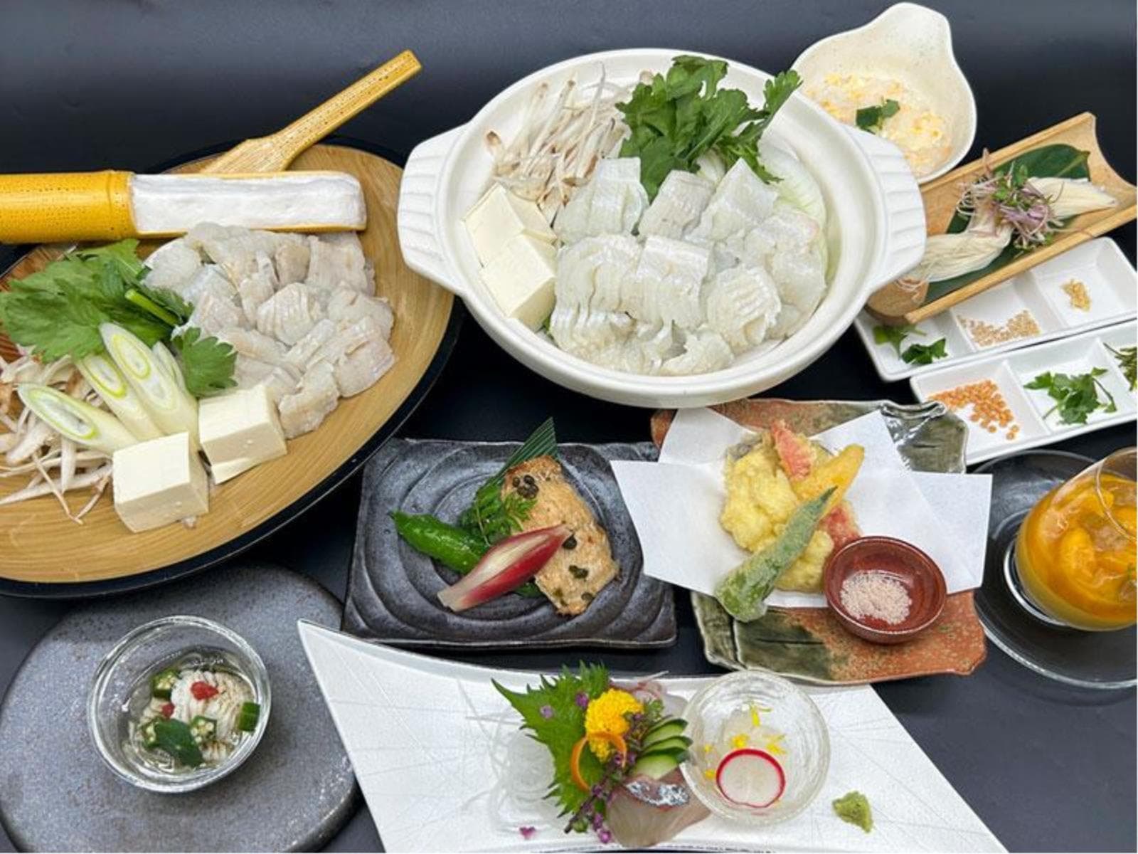夏の高級魚　鱧づくしフルコースディナー（愛犬同伴可） 画像1