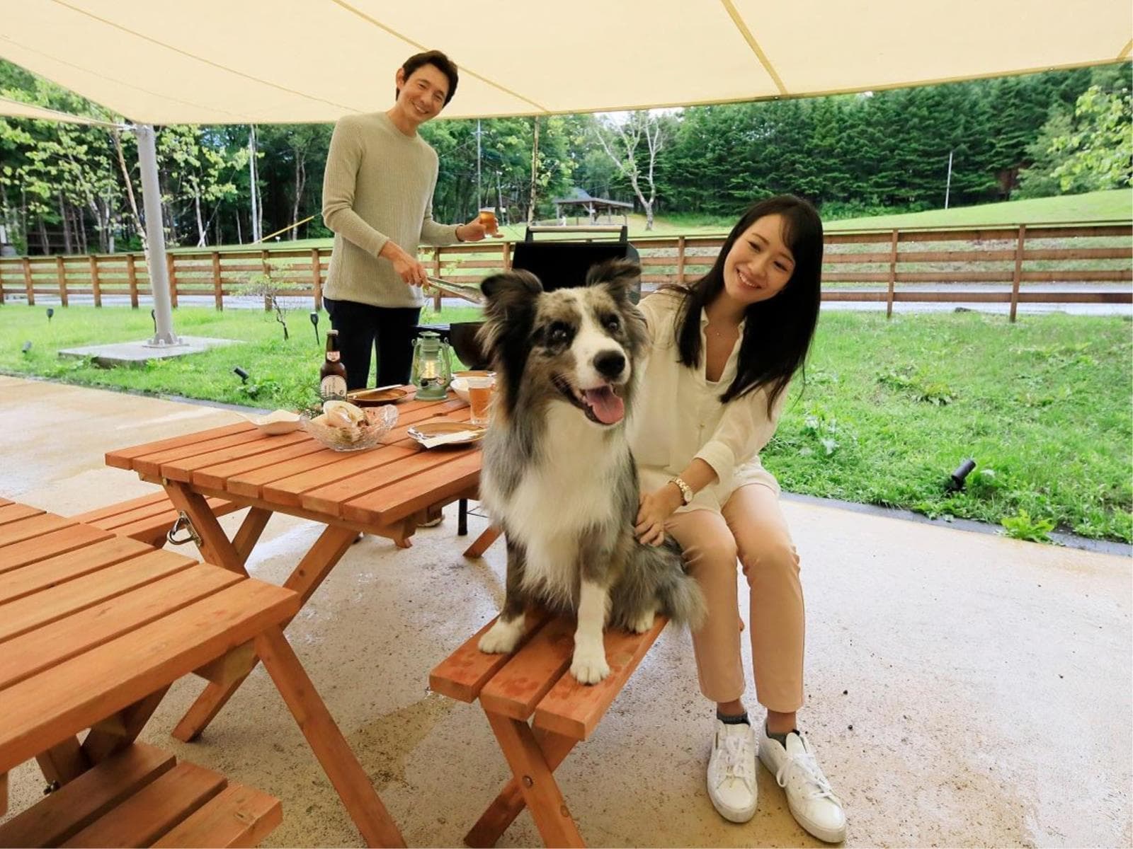 【BBQ】<ドリンクセット付き>愛犬とバーベキューを堪能/北軽井沢の自然を味わう旅へ<BBQ> 画像5