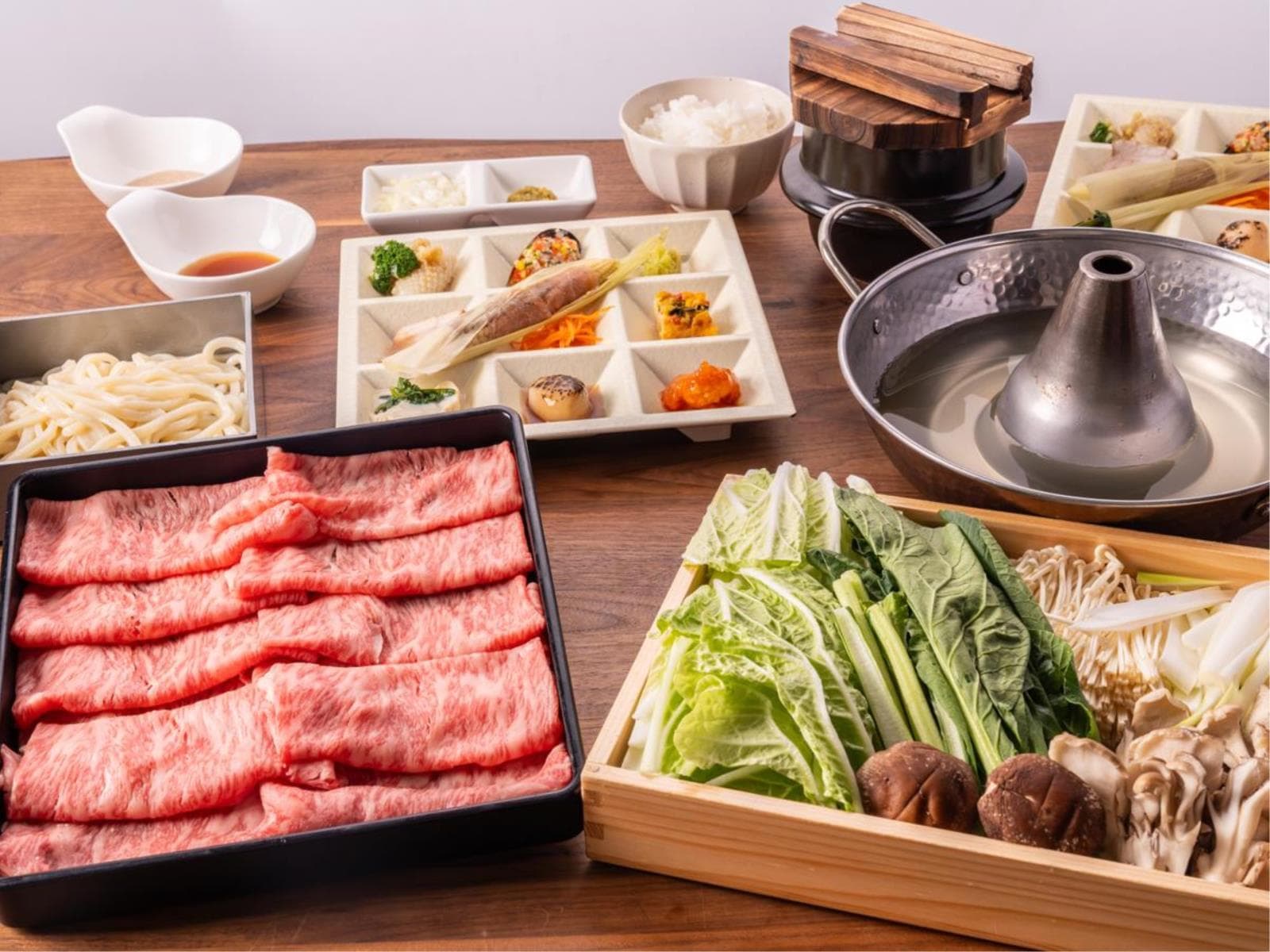 【プレミアム★しゃぶしゃぶプラン】とちぎ和牛の柔らかお肉に口福のひととき♪部屋食で愛犬安心(2食付) 画像2