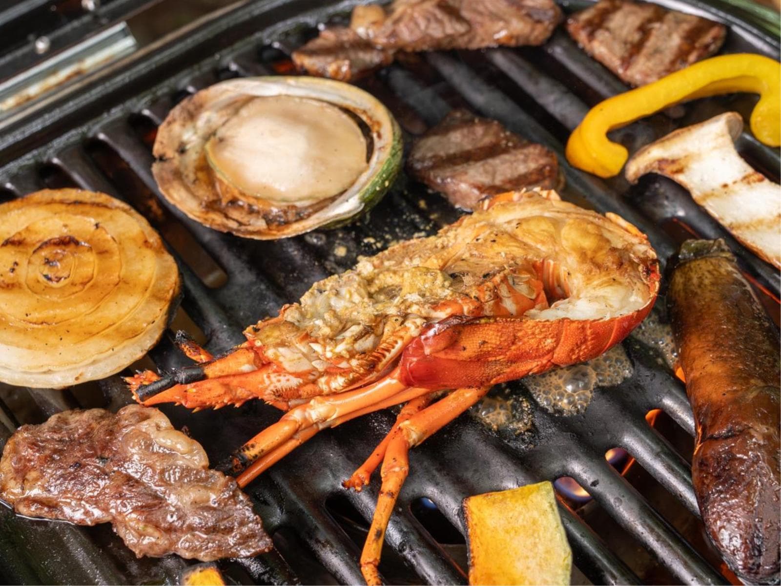 【プレミアム★BBQプラン】ワンちゃんも喜ぶテラスBBQ♪ロブスターやアワビ等海鮮たっぷり(2食付) 画像2