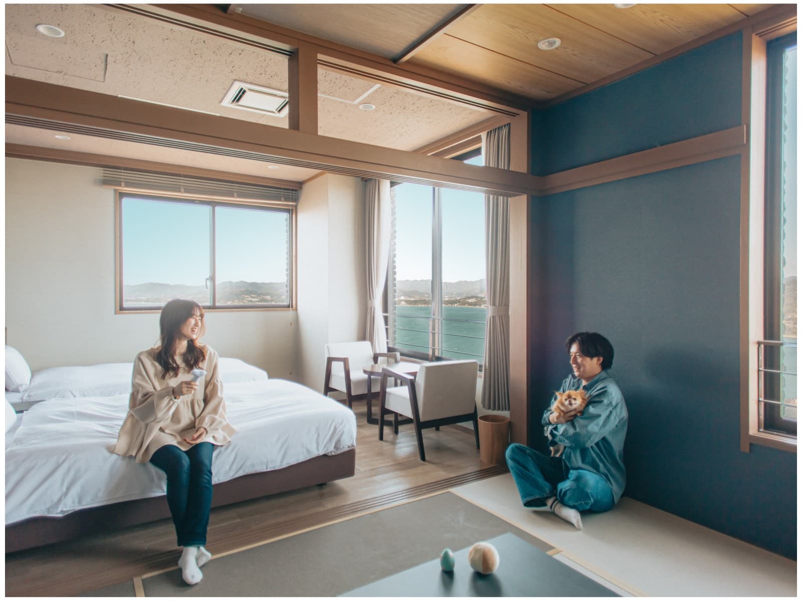 【1泊朝食】270度パノラマのレイクビュー わんちゃんと楽しむ絶景宿 【舘山寺スマートICよりすぐ】 画像2